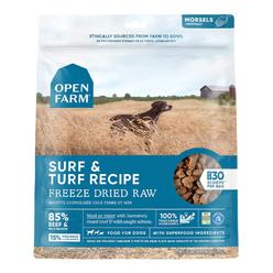 Open Farm Freeze Dried Raw Dog Food, Humanely Raised Meat Recipe with Non-GMO Superfoods and No Artificial Flavors or Preservati