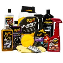 Meguiars Meguiar's Complete Car Care Kit - The Ultimate Car Detailing Kit for a Showroom Shine - Includes Products for Cleaning and Detai