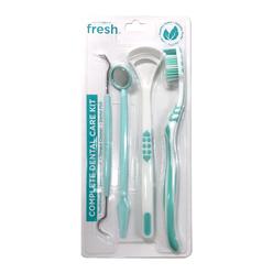 GuruNanda Dental Guru Dental Tools - Complete Dental Care Kit with Toothbrush, Dental Mirror, Tongue Cleaner & Dental Pick - Set