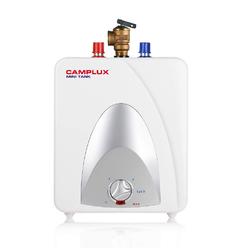 CAMPLUX ENJOY OUTDOOR LIFE CAMPLUX Electric Small Hot Water Heater, 1.3 Gallon Point of Use Hot Water Heaters 120V 1440W, Under Sink, Wall or Floor Mounted