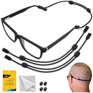 SIGONNA Glasses Strap Holder - No-Tail Eyeglass Strap Cord String -  Adjustable Eye Glasses Holders Around Neck