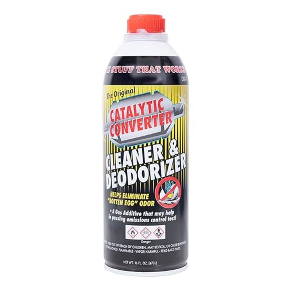 Solder-It Catalytic Converter Cleaner and Deodorizer (16 fl oz) | Fuel System Cleaner | EGR Valve, Combustion Chamber, and Oxyge