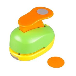 WsyHomie EVA-Circle-1/2 Circle Punch 1/2 inch Craft Lever Punch Circle  Shape Lever Punch Handmade Paper Punch Candy Color by Random 1/2 inch（12mm） Circle