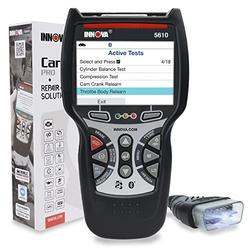 INNOVA 5610 OBD2 Bidirectional Scan Tool - Vehicle Code Scanner and Reader - Troubleshoot OEM Codes - Clear Check Engine Light -