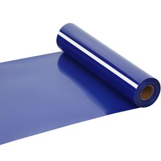 RENLITONG Blue HTV Iron on Vinyl 12Inch by 50ft Roll HTV Heat