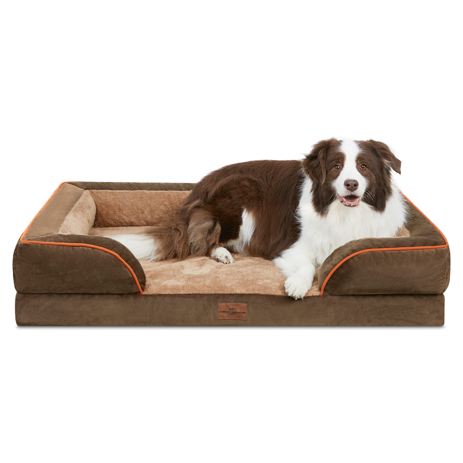 Comfort Expression XL Dog Beds for Extra Large Dogs, XL Dog Bed, Large Dog Bed Washable, Jumbo Dog Bed with Removable Cover and 
