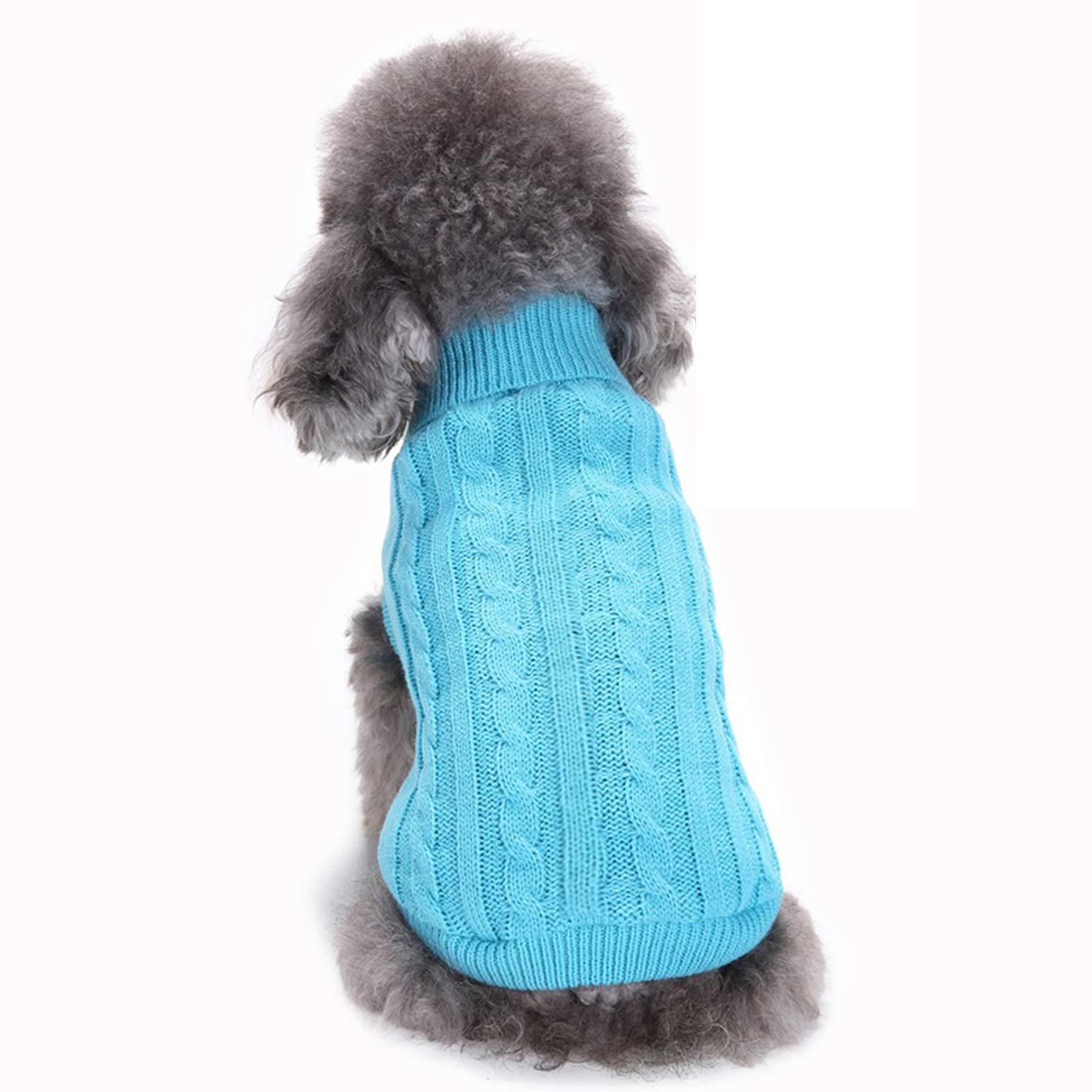 Bwealthest Dog Sweater, Warm Pet Sweater, Dog Sweaters for Small Dogs Medium Dogs Large Dogs, Cute Knitted Classic Cat Sweater Dog Clothes 