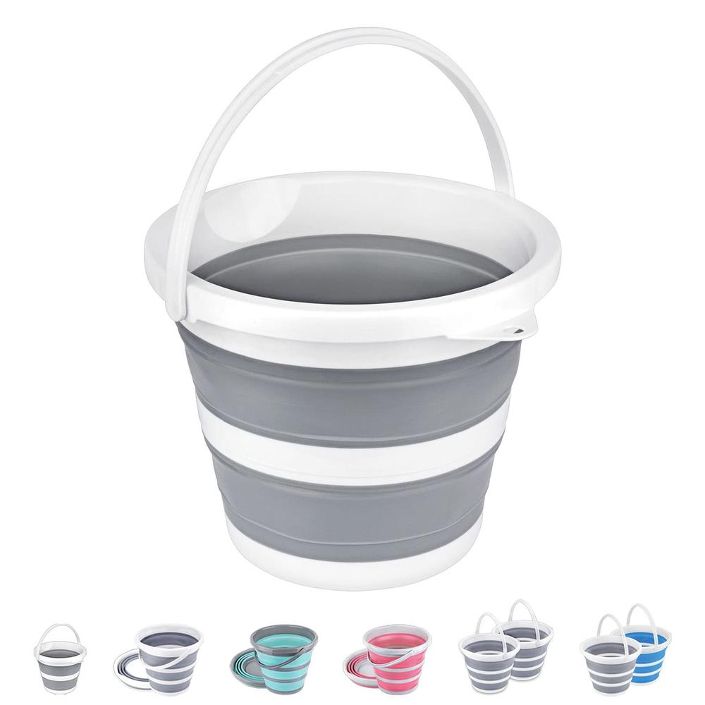 Craftend Collapsible Bucket 5L 1.3Gallon Small Cleaning Bucket Mop ...