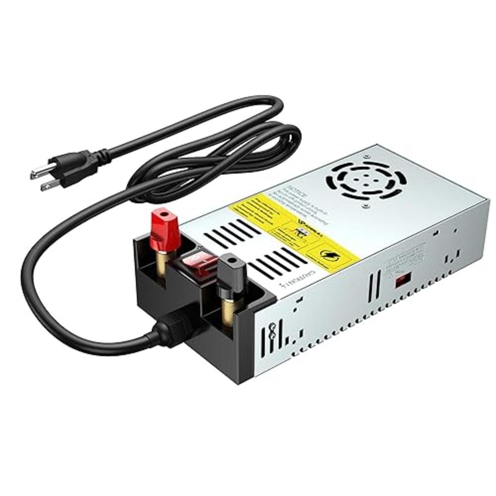Anbull 110V to 12V Converter,with ON/Off Switch, SMPS 110V AC to 12V DC Adapter Transformer Converter,Max 50A 600W 12V Power Sup