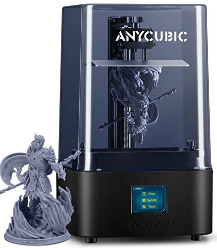 ANYCUBIC Photon Mono 2, Resin 3D Printer with 6.6'' 4K + LCD Monochrome Screen, Upgraded LighTurbo Matrix with High-Precision Pr
