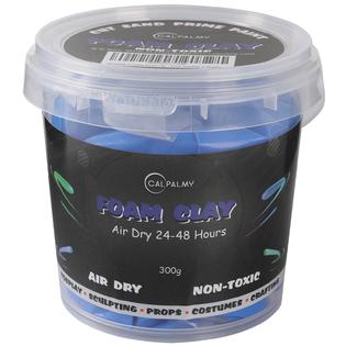 CalPalmy Moldable Cosplay Foam Clay Blue Colors (300g) - High