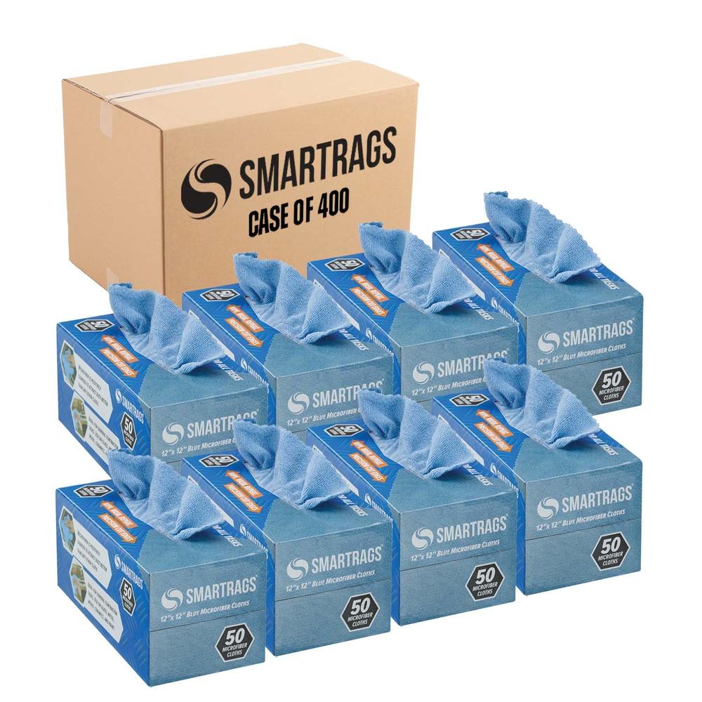 Smart Design Rags Arkwright LLC Arkwright Smart Rags Bulk in Box - (Case of 400) 180 GSM ...