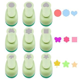 UCEC_UCEC00246FBA UCEC Craft Hole Punch, 9 Pcs 5/8 Inch Paper Punches for  Crafting Hole Punch Shapes Hole Puncher for Crafts, Different Shape Craf
