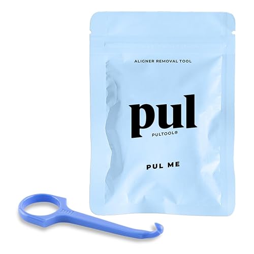 The Pultool PUL Clear Aligner Removal Tool Compatible with Invisalign Removable Braces & Trays, Retainers, Dentures and Aligners - Hygienic 