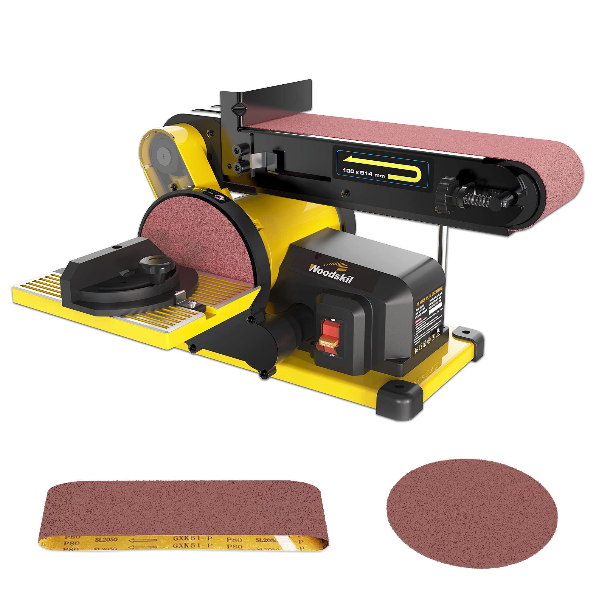 Woodskil Professional Belt Sander, x 36 Belt in