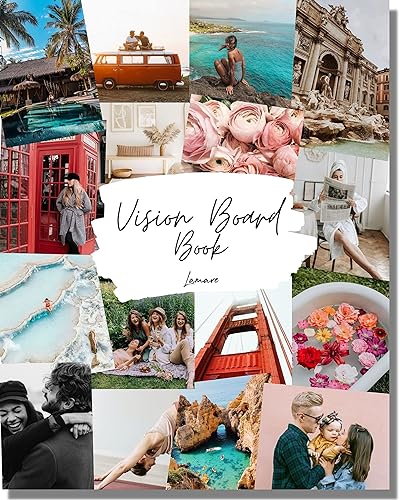 Lamare Vision Board Book - 800+ New and Improved Vision Board Pictures and  Quotes for Vision