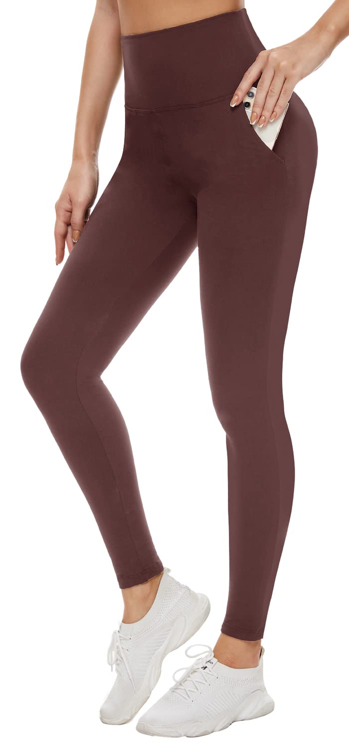 gROTEEN Leggings for Women with Pockets Butt Lift High Waisted