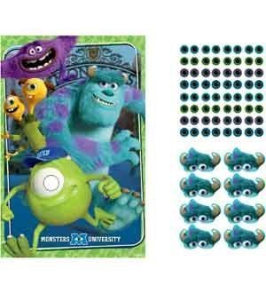 Amscan Monsters University Party Game [Contains 2 Manufacturer Retail Unit(s) Per Amazon Combined Package Sales Unit] - SKU# 271198