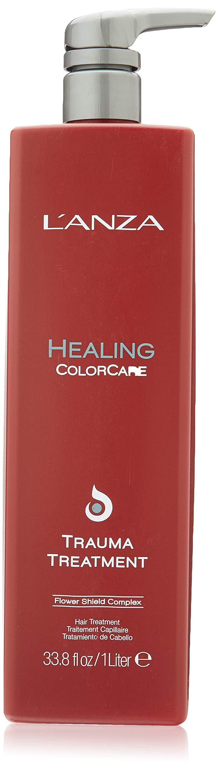 L'ANZA Healing ColorCare Color Preserving Trauma Hair Treatment for Dry Damaged Hair, Eliminates Frizz, and Adds Shine while Sty