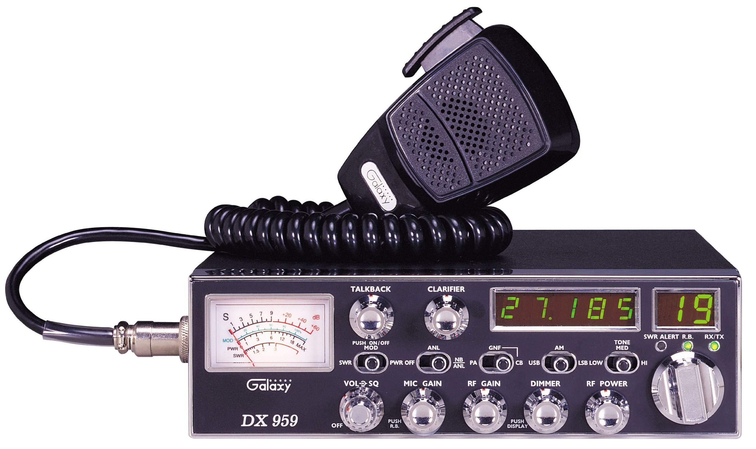 Galaxy Audio Galaxy-DX-959 40 Channel AM/SSB Mobile CB Radio with Frequency Counter