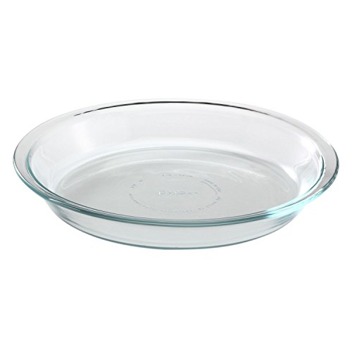 Pyrex Basics 9.5in Pie Plate, 1, Clear
