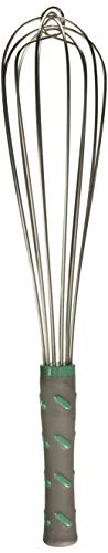 Vollrath Jacobs Pride 16-Inch French Whip Whisk with Nylon Handle, Stainless Steel, NSF, Silver