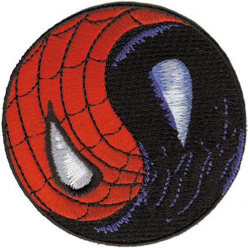 Application Spiderman Yin Yang Patch