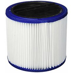 Shop-Vac 9034033 CleanStream Gore High Efficiency Cartridge Filter, Fits Wet Dry 5 gal. Shop Vacs, (1-Pack)