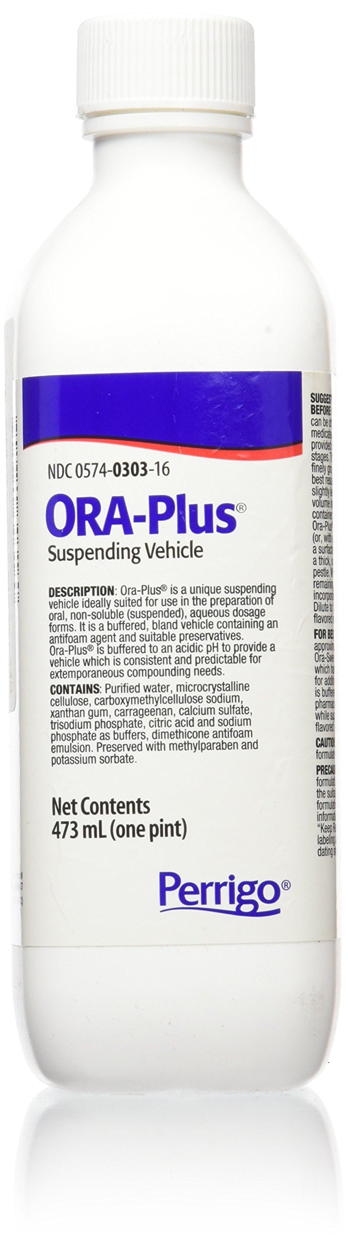 PADDOCK LABORATORIES Ora-Plus Oral Suspending Vehicle, 16 Ounce