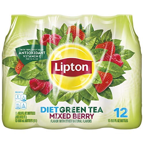 Lipton RTD Tea Lipton Diet Mixed Berry Green Tea , 12 ct
