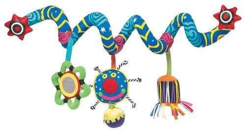 The Manhattan Toy Co Manhattan Toy Whoozit Activity Spiral Stroller and Travel Activity Toy