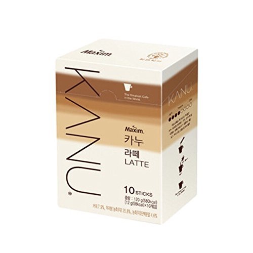 KANU Maxim KANU Latte 12g(58kcal) X 10pcs Instant Coffee