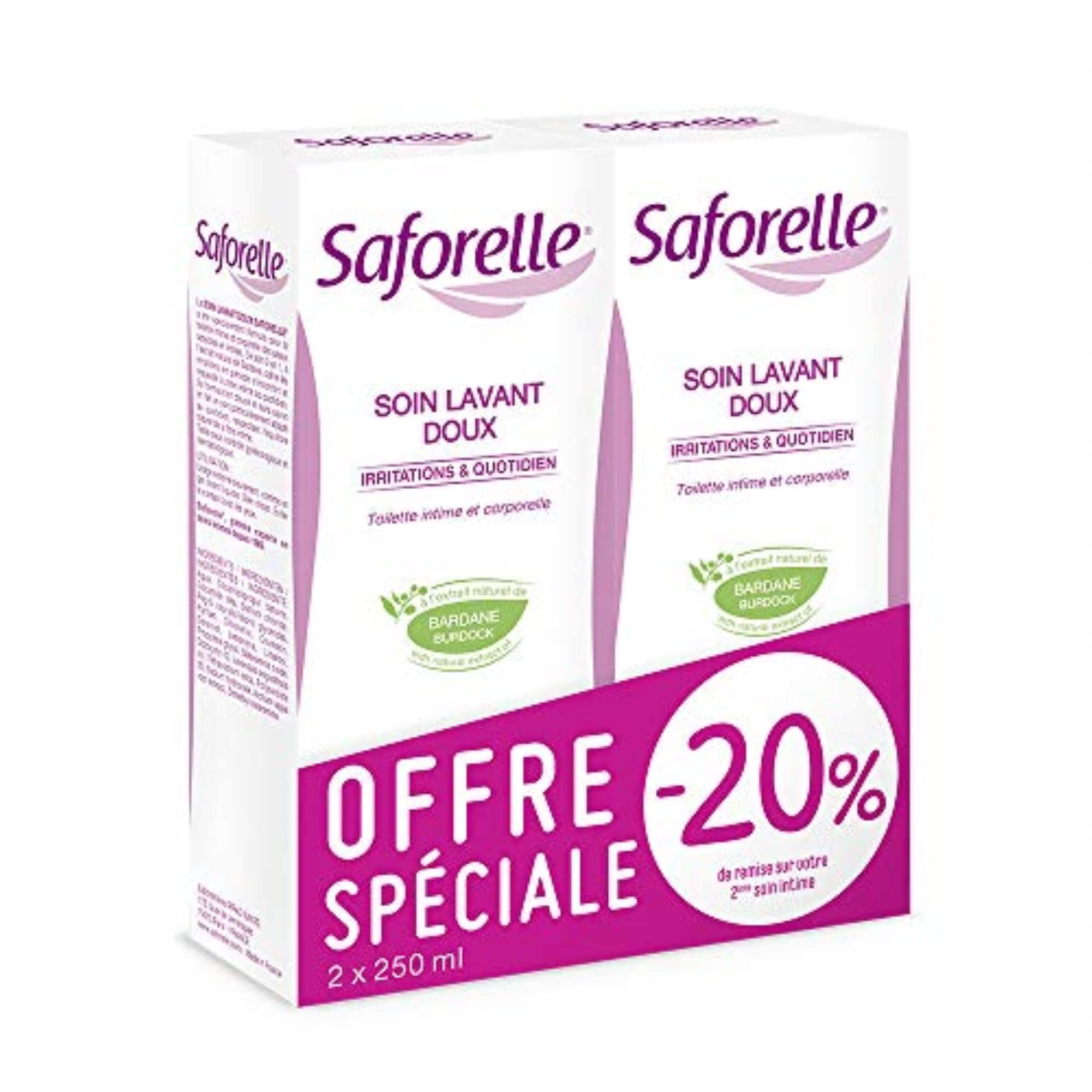 Saforelle Gentle Cleansing Care 2X250ml
