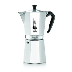 Bialetti - Moka Express: Iconic Stovetop Espresso Maker, Makes Real Italian Coffee, Moka Pot 12 Cups (22 Oz - 670 Ml), Aluminium