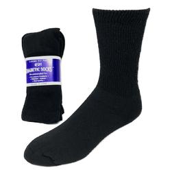 CSM DIABETIC SOCKS Diabetic Socks, Creswell Diabetic Socks, 12 Pack (1 Dozen Pairs), For Men and Women, Medical Socks for Neuropathy, Edema, Diabet