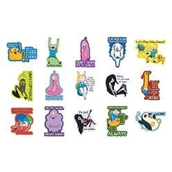Adventure Time by Jazwares Adventure Time New Stickers - Series 3 - Complete Set of 15 Large Stickers (Includes Jake, Finn, Princess Bubblegum, Ice King, B