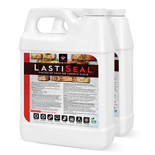 RadonSeal LastiSeal Brick & Concrete Sealer (5-gal) - All Purpose Sealer for Brick, Concrete, Pavers, & Porous Masonry - 15-Year Waterproo