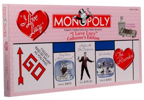 Monopoly I Love Lucy 50th Anniversary Collectors Edition Monopoly Board Game