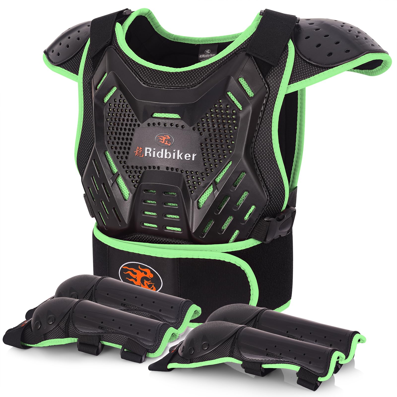 Ridbiker Kids Dirt Bike Gear Motorcycle Armor, Kids Chest Protector