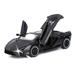 Kinsmart 1:36 Diecast Model - 2010 Porsche 911 GT3 RS, Pull Action, Grey | KT5352D Toy Car For Boys & Girls 3+