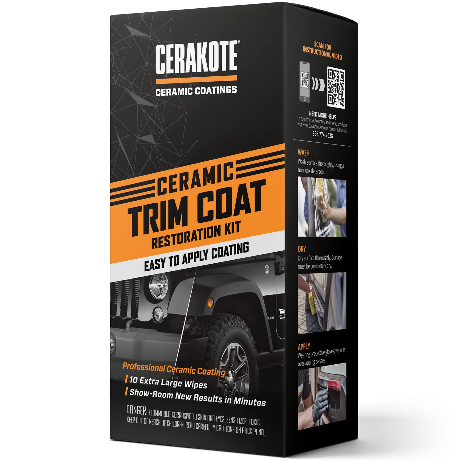 Cerakote CERAKOTE Ceramic Trim Coat Kit Quick Plastic Trim 