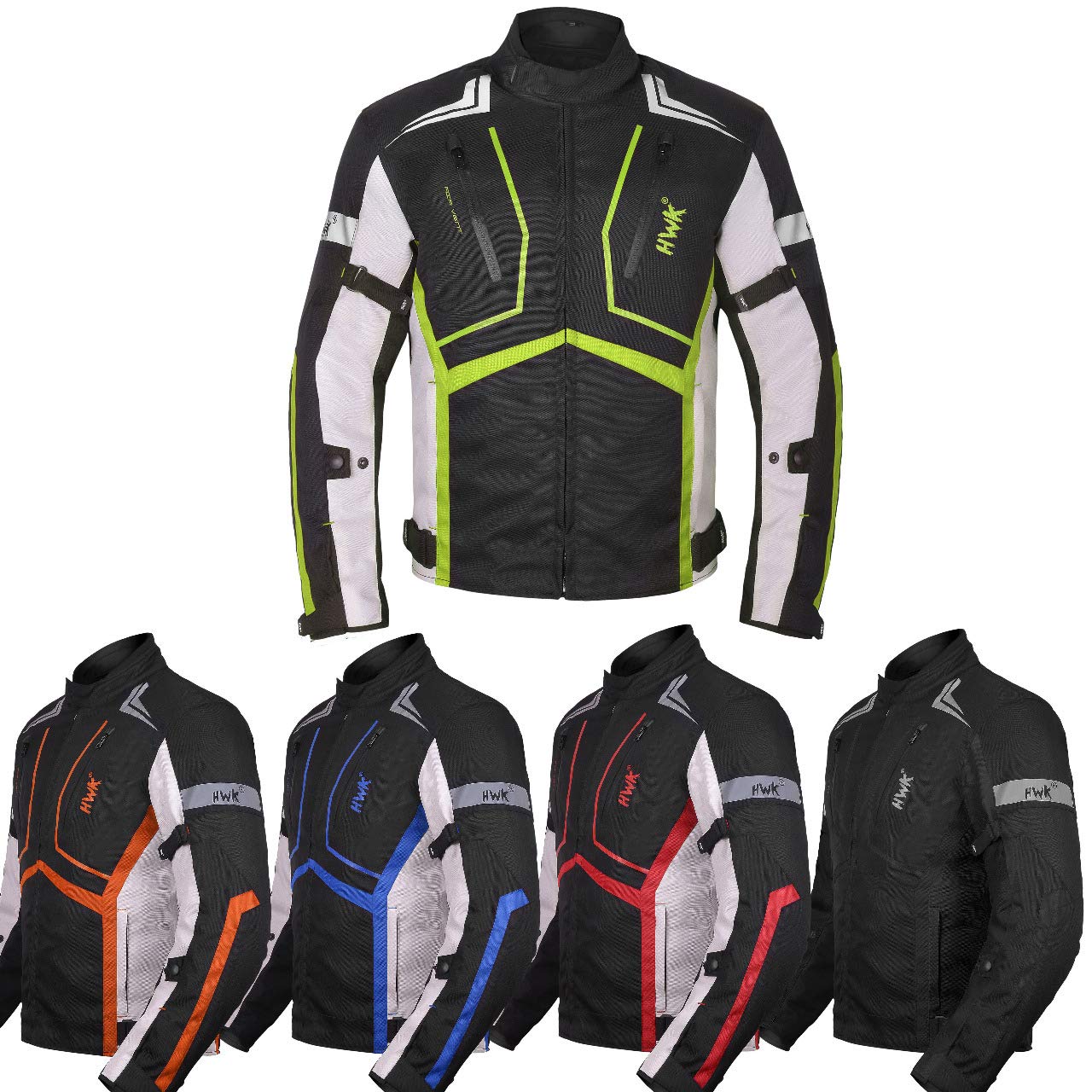 HWK Motorcycle Jacket for Men and Women Scorpion with Cordura