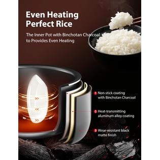 Toshiba RC-5DSTUS(H) TOSHIBA Rice Cooker Small 3-Cup Uncooked- LCD