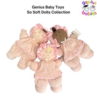 Genius Baby Toys Classic My First So-Soft Baby Girl Doll Lovey