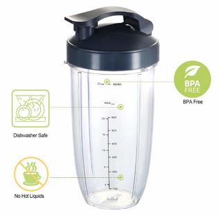 VGEFC Blender Replacement Cups for Nutribullet Blender, 32OZ
