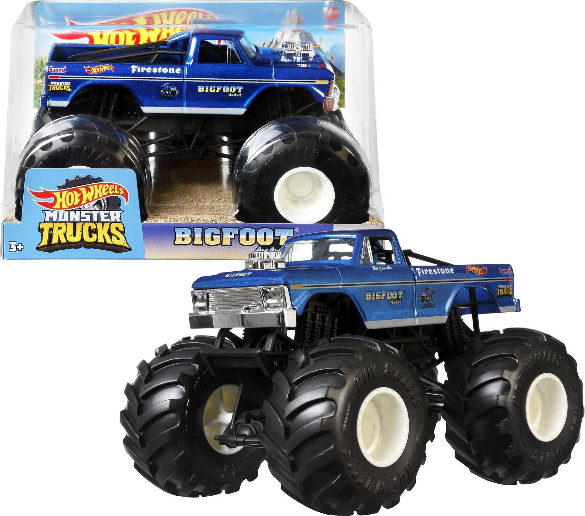 Die Cast Hot Wheels Bigfoot Monster Truck 2019 Hot Wheels Monster