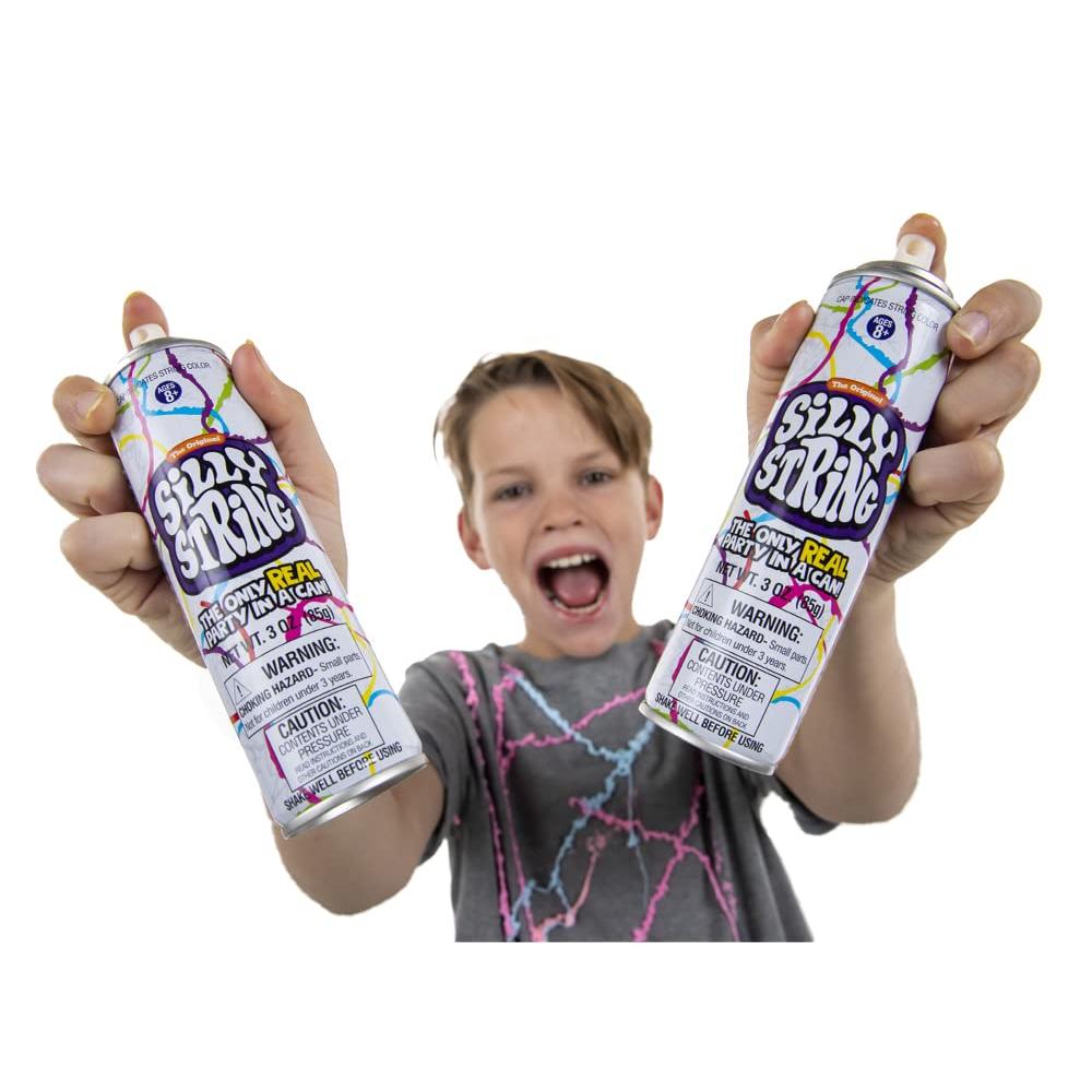 Silly String Running Big Time The Original Silly String! Silly String 2 pack, Assorted ...