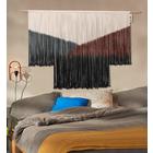 Flber Grote schaal macramé wanddecoratie tie-dye wandtapijt woonkamer wanddecoratie 145 cm breed x 89 cm lang Flber Grote schaal macramé wanddecoratie tie-dye wandtapijt woonkamer wanddecoratie 145 cm breed x 89 cm lang