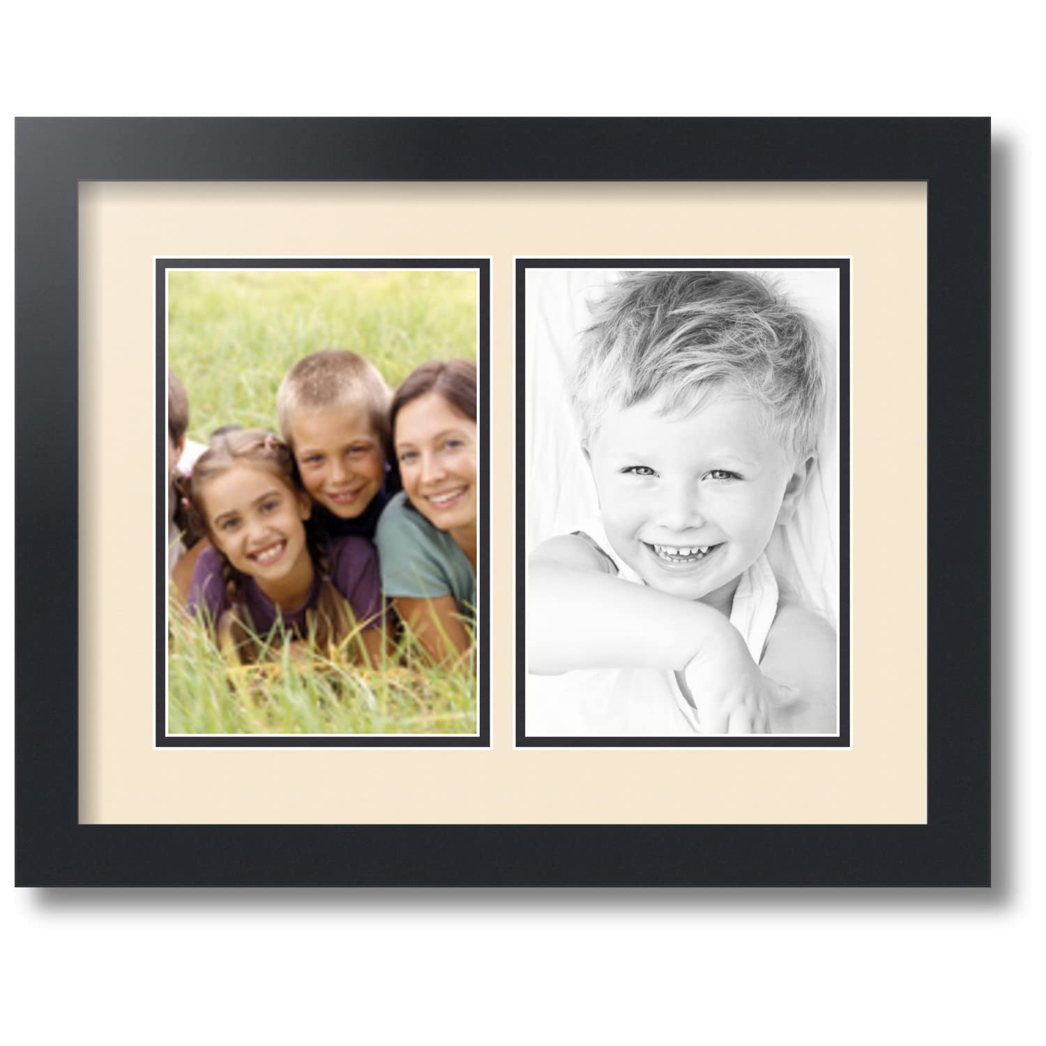 ArtToFrames 5 Opening Photo Frame Satin Black Double Mat ArtToFrames Collage Mat Picture Photo Frame 3 5x5 Openings In Satin Black 95 For 4 Pictures ArtToFrames 5 Opening Photo Frame Satin Black Double Mat ArtToFrames Collage Mat Picture Photo Frame 3 5x5 Openings In Satin Black 95 For 4 Pictures