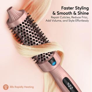 Terviiix Thermal Brush Get Blowout Look, Quick Heating Hot Brush